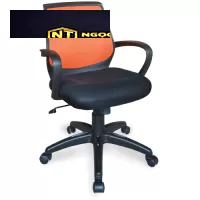 Ghế lưới chuyên viên khung, chân và tay nhựa, đệm ghế bọc vải lưới GL110